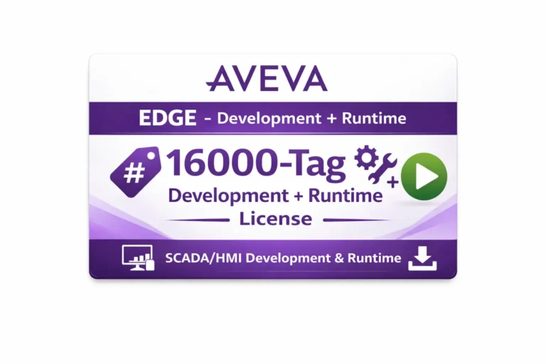 Aveva Edge 16000-Tag SCADA Development + Runtime License for Maple Systems IPCs and Panel PCs