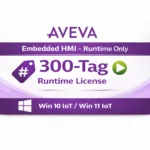 Aveva Edge 300-Tag Embedded HMI Runtime License for Maple Systems IPCs and Panel PCs
