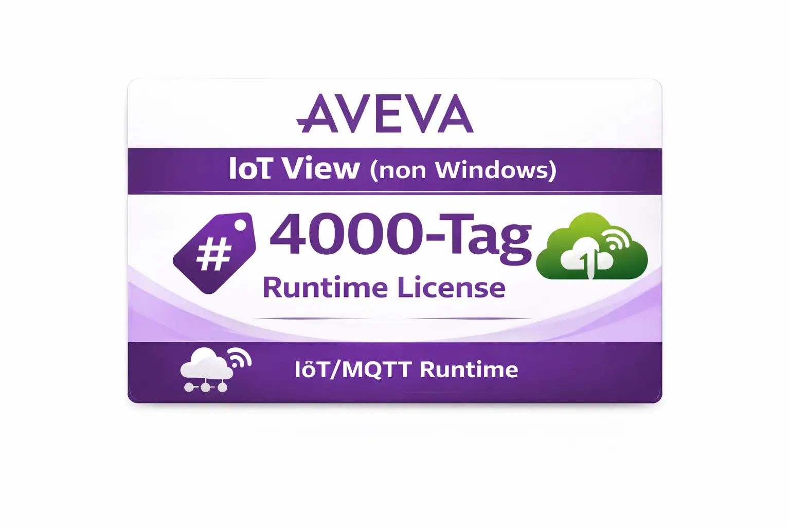 Aveva Edge 4000-Tag IoT View Runtime License for Maple Systems IPCs and Panel PCs