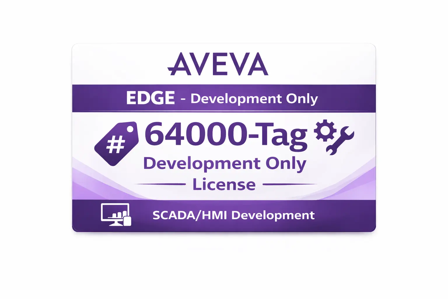 Aveva Edge 64000-Tag Development License for Maple Systems IPCs and Panel PCs
