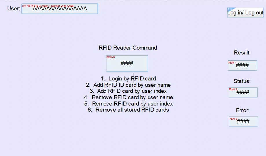 EBPro_Project EBPro project displaying an ASCII, numeric displays and entry, and function key