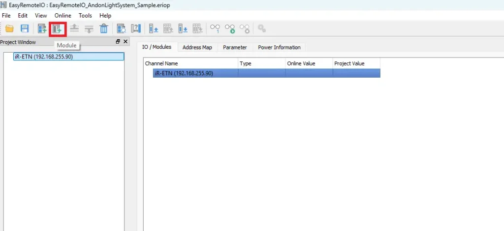 EasyRemoteIO adding an IO Module EasyRemoteIO adding a new IO Module