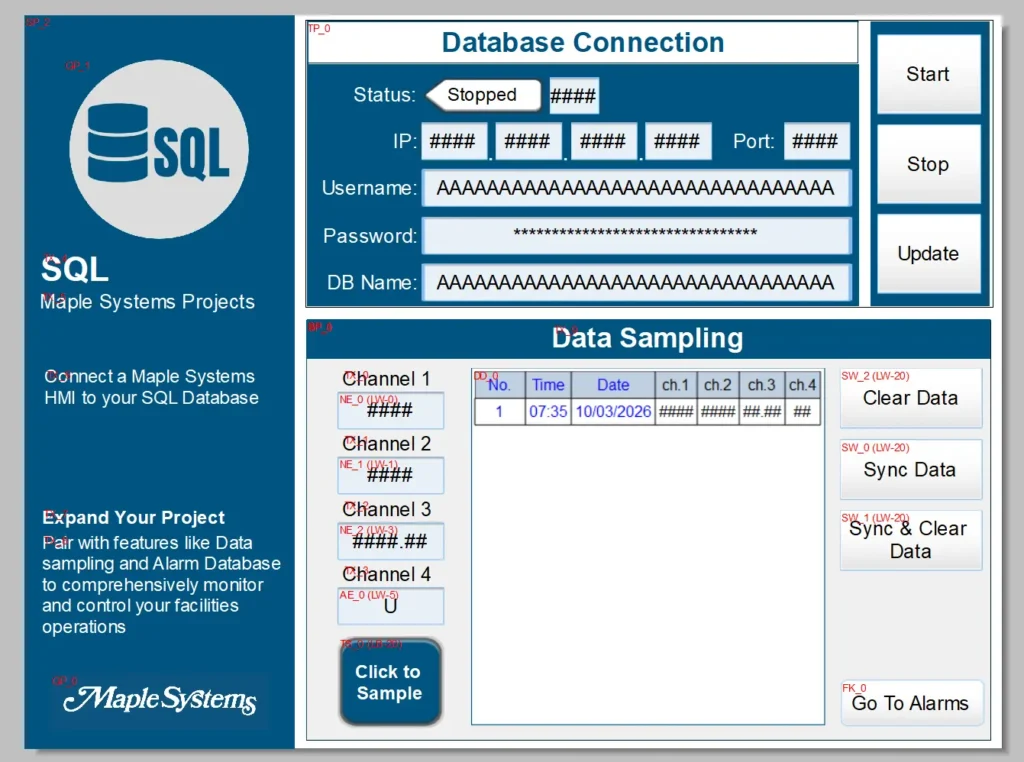 SQL Data Sampling Page SQL Data Sampling Page