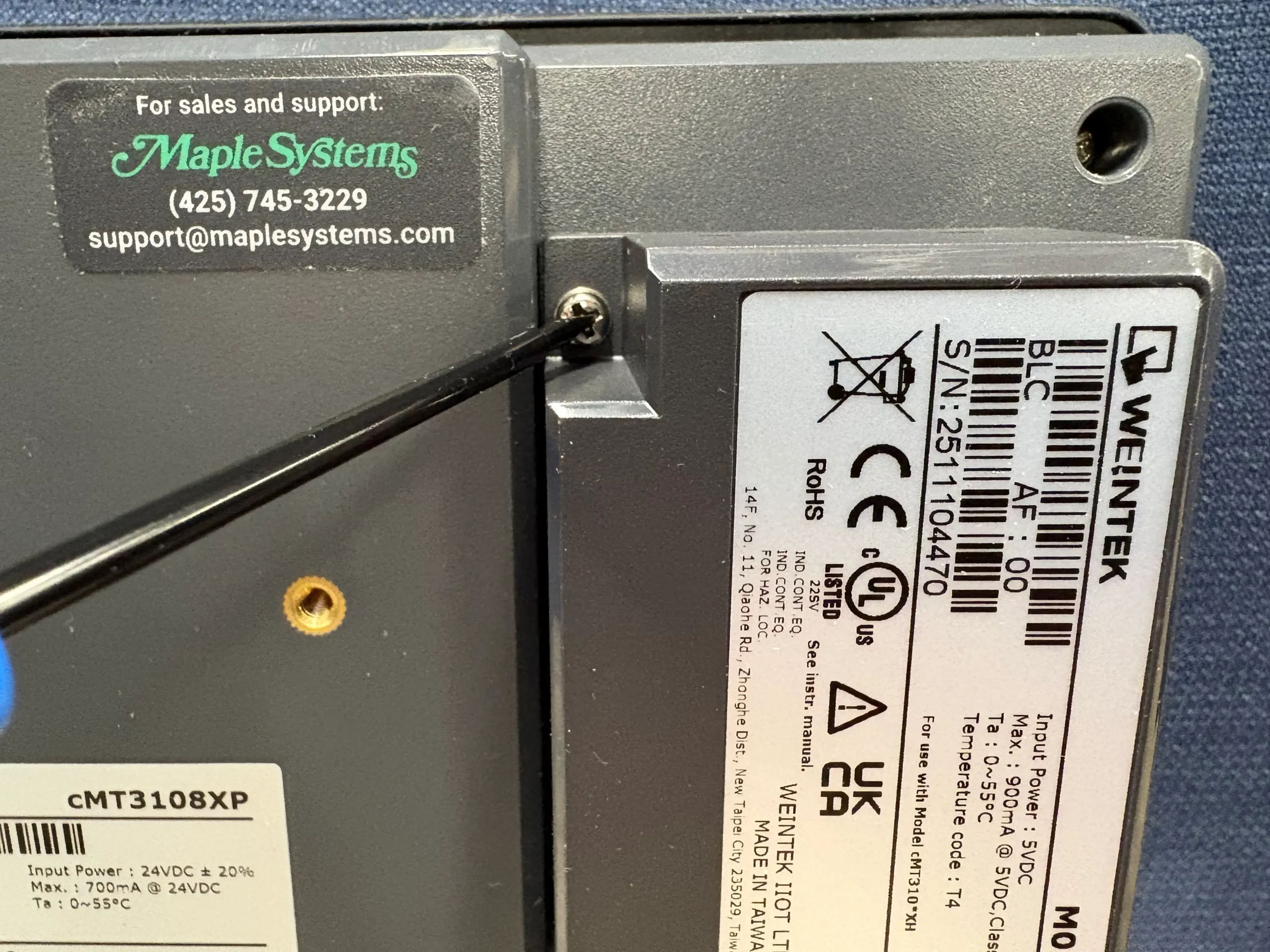 Secure Wi-Fi Module with screws