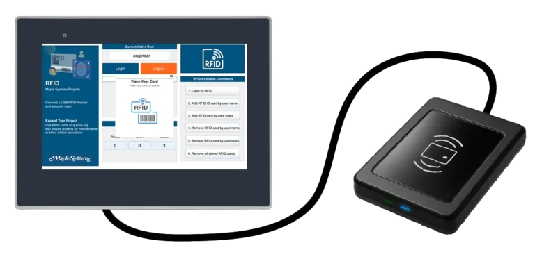 Cover image for How to Connect an RFID Reader to a Maple Systems HMI integration