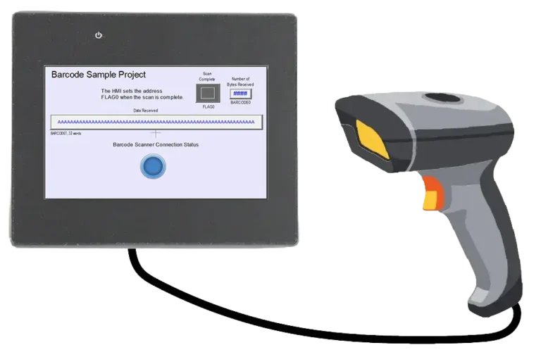 Cover image for How to Connect a Barcode Scanner to a Maple Systems HMI integration