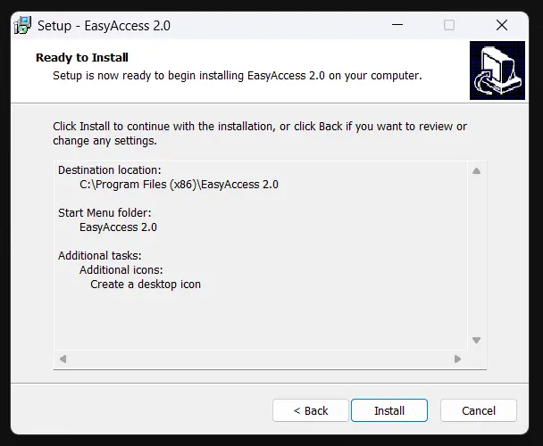 How to Connect to a Maple Systems HMI with EasyAccess 2.0 - set up window