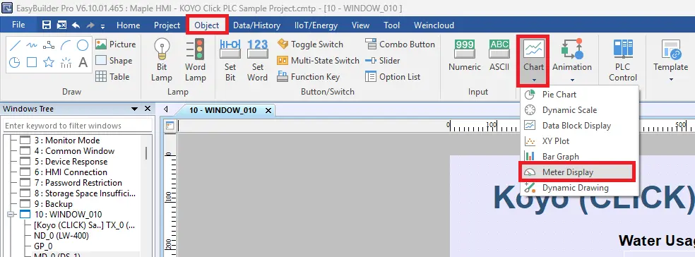 EBPro - adding meter display