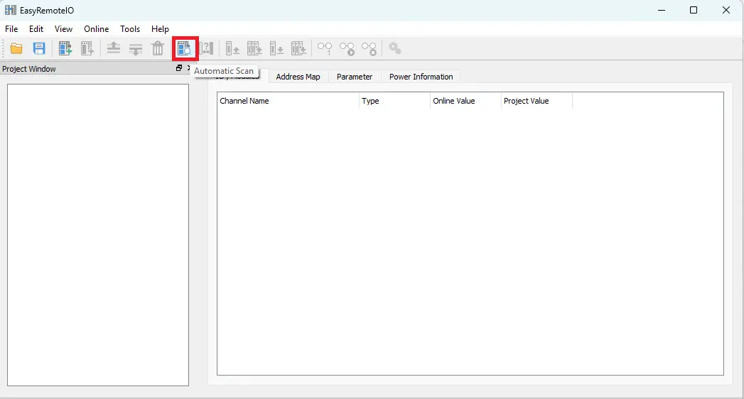 EasyRemoteIO Adding Network Coupler Automatic Scan