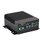 Maple Systems Heavy Duty IPC2360A Industrial Box PC with Intel 14th Gen i-Core Processors - front 3qtr view with no expansion option
