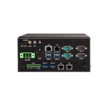 Maple Systems Heavy Duty IPC2360A Industrial Box PC with Intel 14th Gen i-Core Processors - Front View with Optional Expansion Added