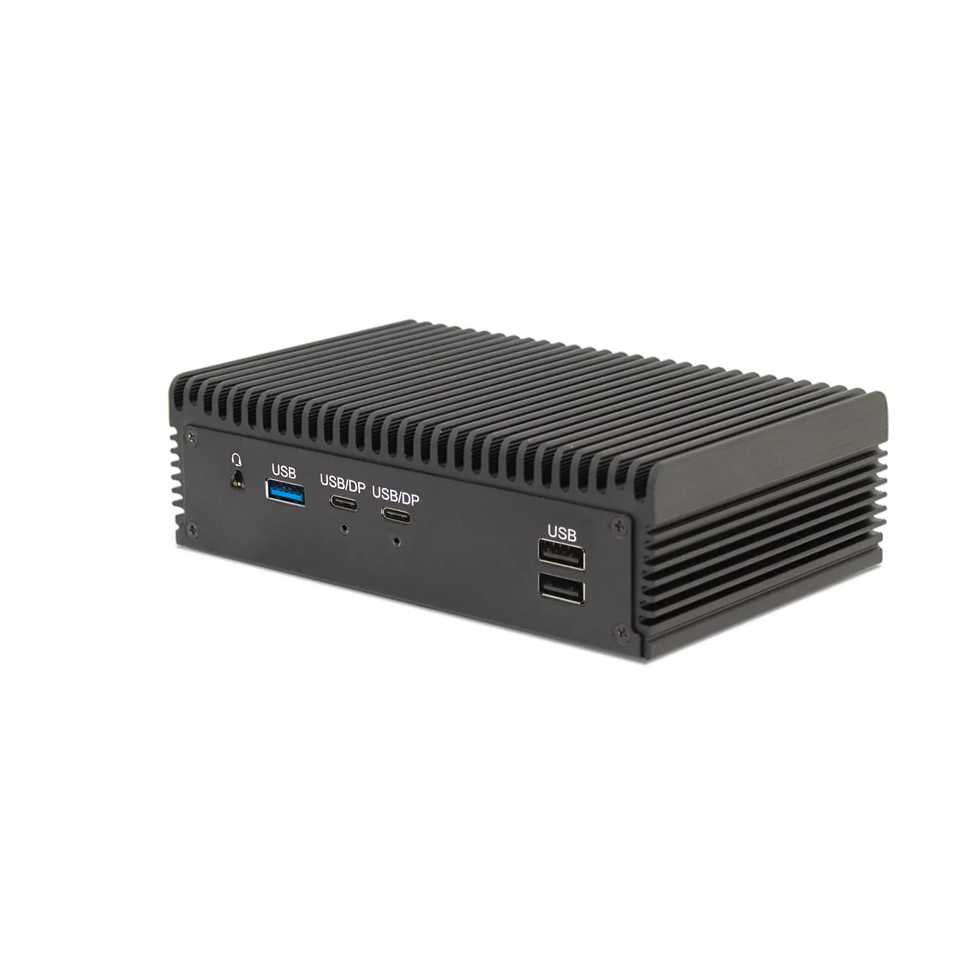 Maple Systems IPC2790A Mini PC with Meteor Lake-U Processor - Rear IO 3qtr View