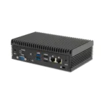 Maple Systems IPC2790A Mini PC with Meteor Lake-U Processor - Front IO 3qtr view