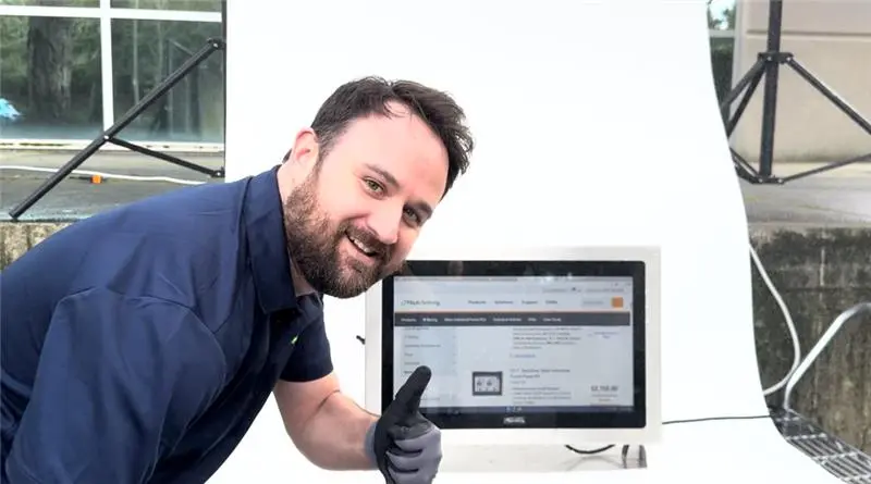 PC8100AP Series Washdown Test