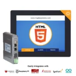 MON1012APH and cMT-FHDX-820W - 12.1" Web HMI Sunlight Readable Kit