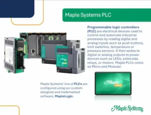 PLC Flyer Image Maple Systems PLCs