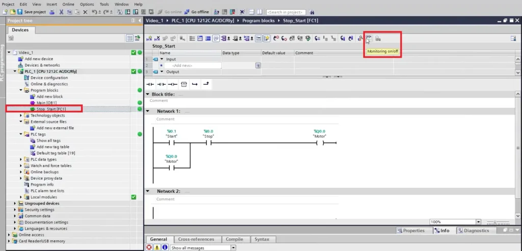 TIA Portal -Monitor the project online How to Configure Remote I/O with a Siemens PLC