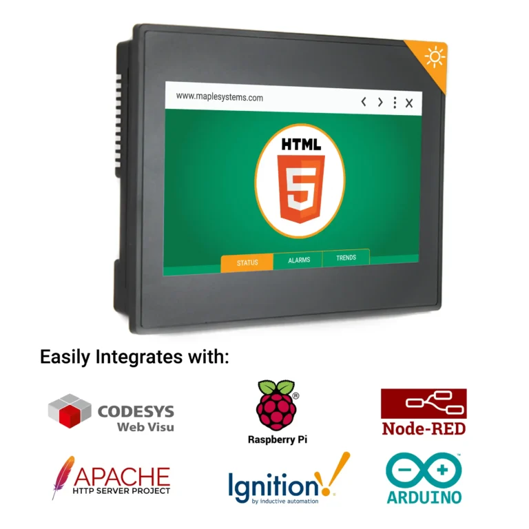 WP4101AP - Maple Systems 10" High Bright Web HMI