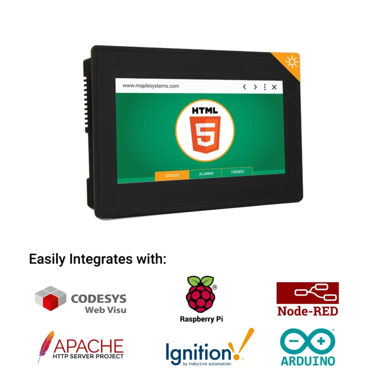WP4043AP - Maple Systems 4.3" High Bright Web HMI