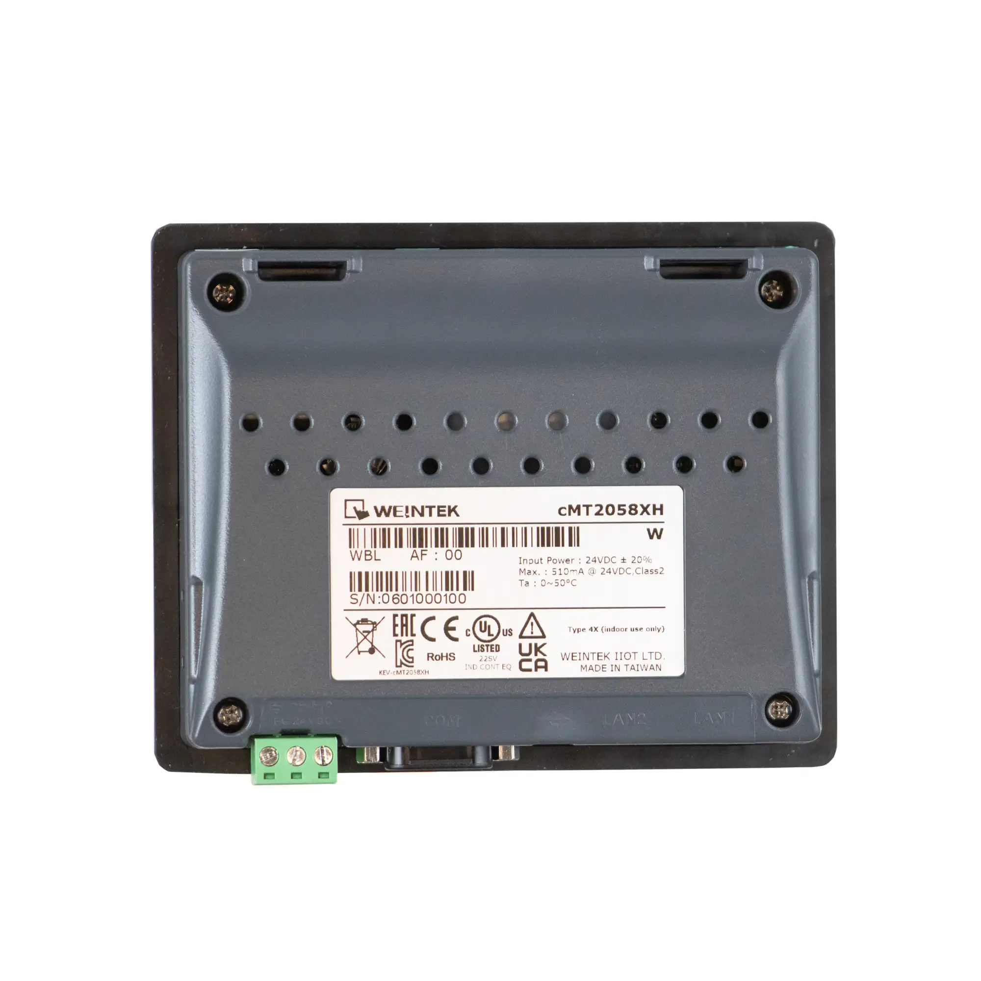 4.3" touch screen web HMI