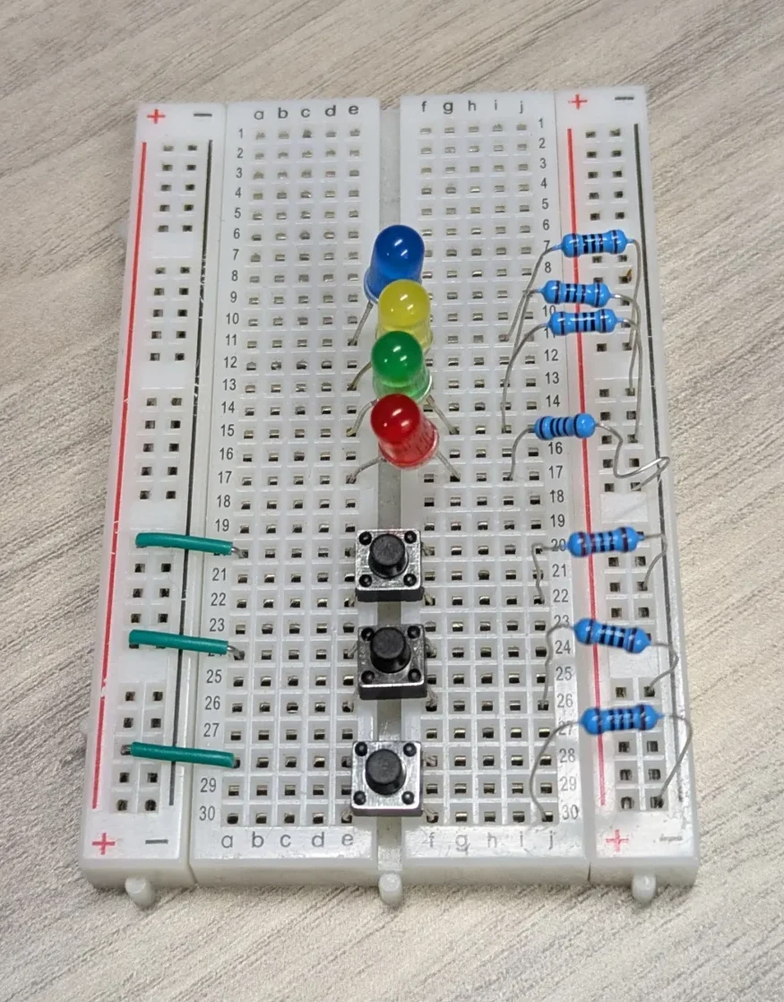 Breadboard Hardware Wiring