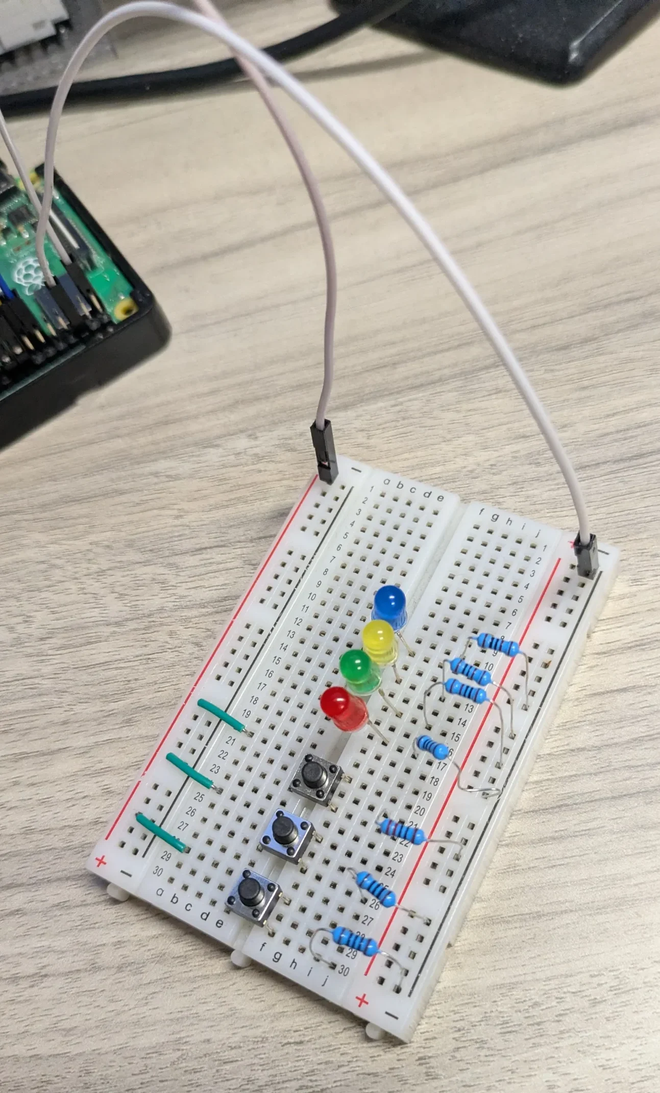 Adding Power to the Breadboard