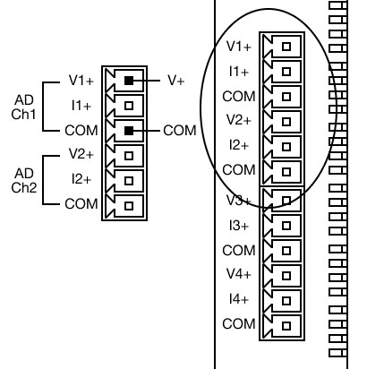 MapleLogic AD Wiring Guide Voltage Input Wiring PLC AD Wiring Guide Voltage Input Wiring