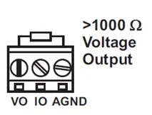 HMC3-M0808Y0401T-V2 Module Analog Voltage Output Wiring Diagram