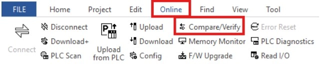 Compare Downloaded Program in MapleLogic