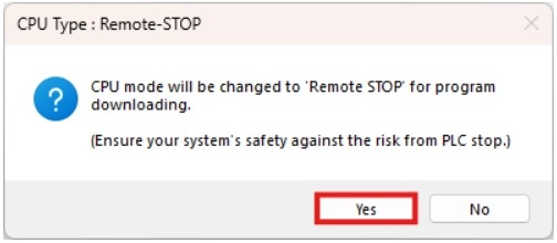 Download Project Remote Stop Message