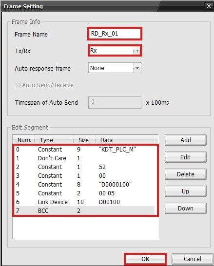 Ethernet Protocol Receiving Frame Result in MapleLogic