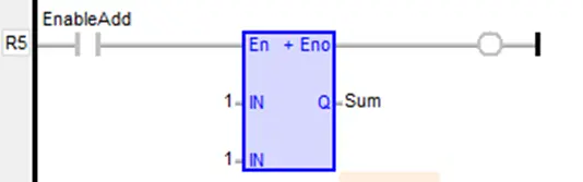Attach the Function Block EN (Enable) input is the attachment point for a FB to be activated