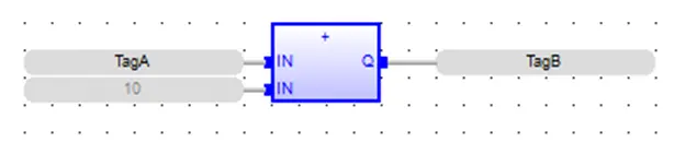 FBD with Tags Tags as input or output