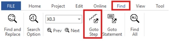 Go to Step in MapleLogic