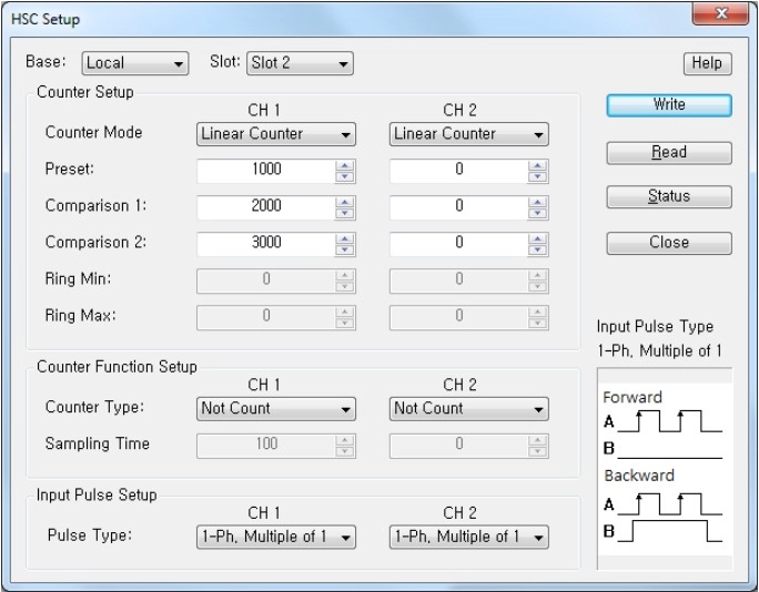 MapleLogic HSC Expansion Module Setup HSC Setup HSC Expansion Module Setup HSC Setup in MapleLogic