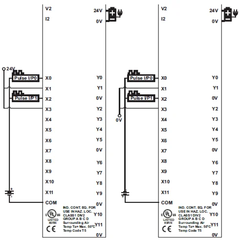HSC Single Phase Up Counter Wiring Diagram