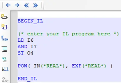 POW block Inset FB, then click POW Function Block