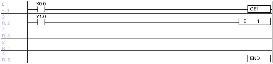 LD Program Periodic Interrupt Instruction in MapleLogic