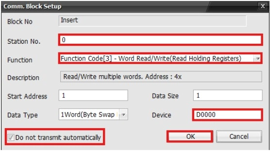 MapleLogic Modbus TCP Master Communication Block Setup Modbus TCP Master Communication Block Setup in MapleLogic