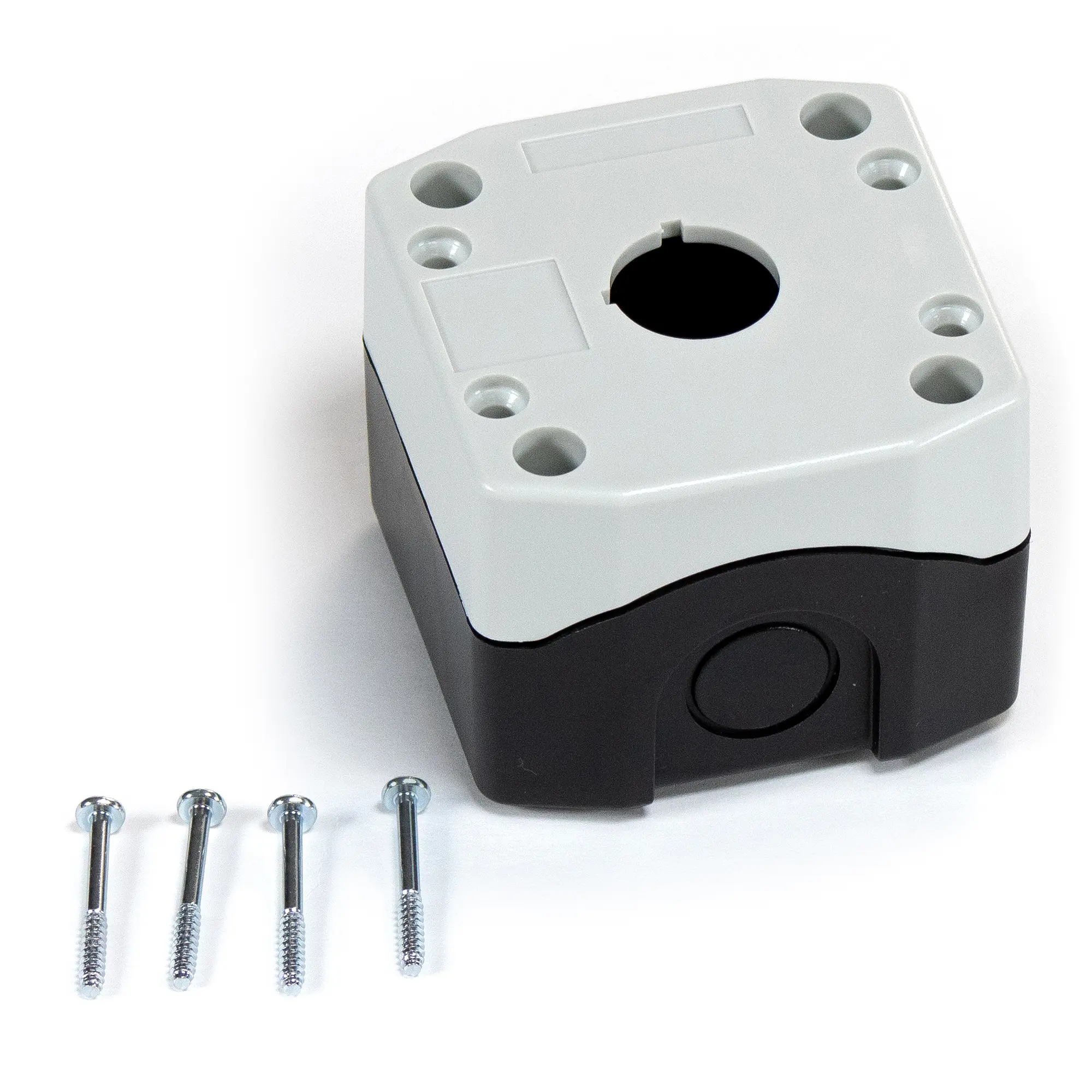 PB01001A – Single White Control Box Assembled Maple Systems PB01001A - Single White Control Box Assembled