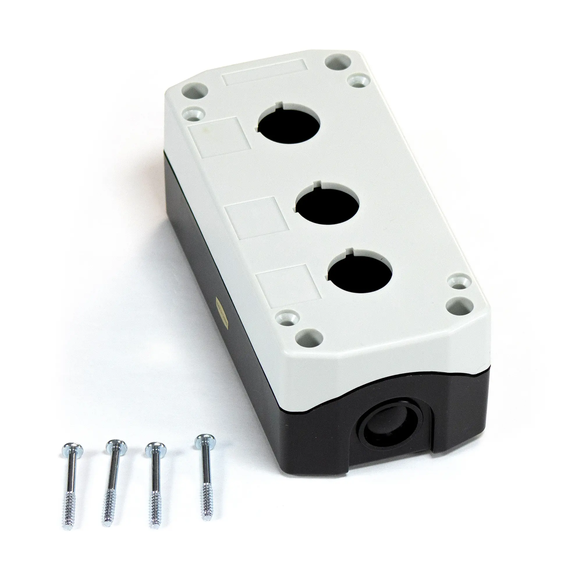 Maple Systems PB01003A - Triple white pushbutton control box