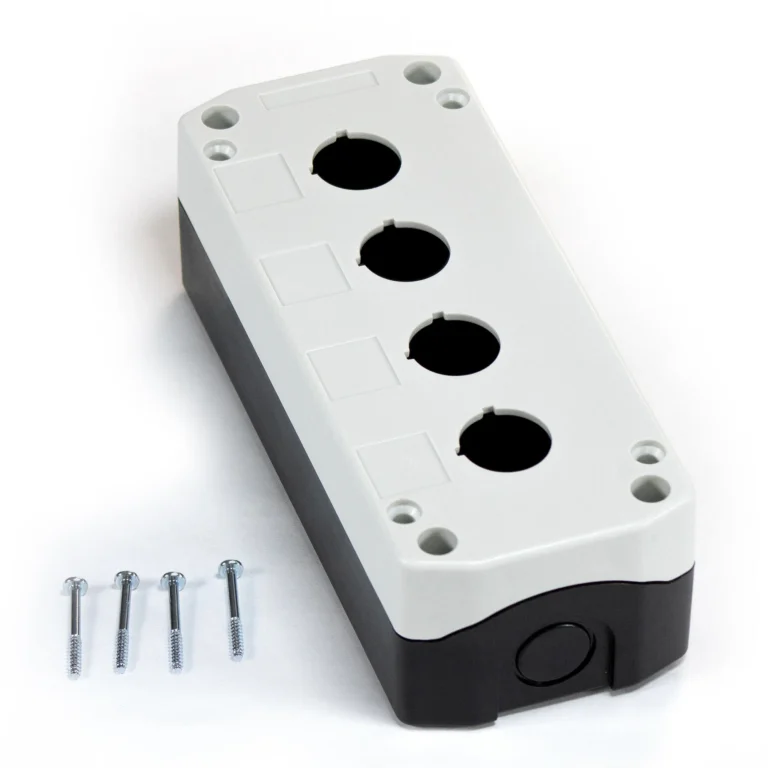 Maple Systems PB01004A - Quad white pushbutton control box