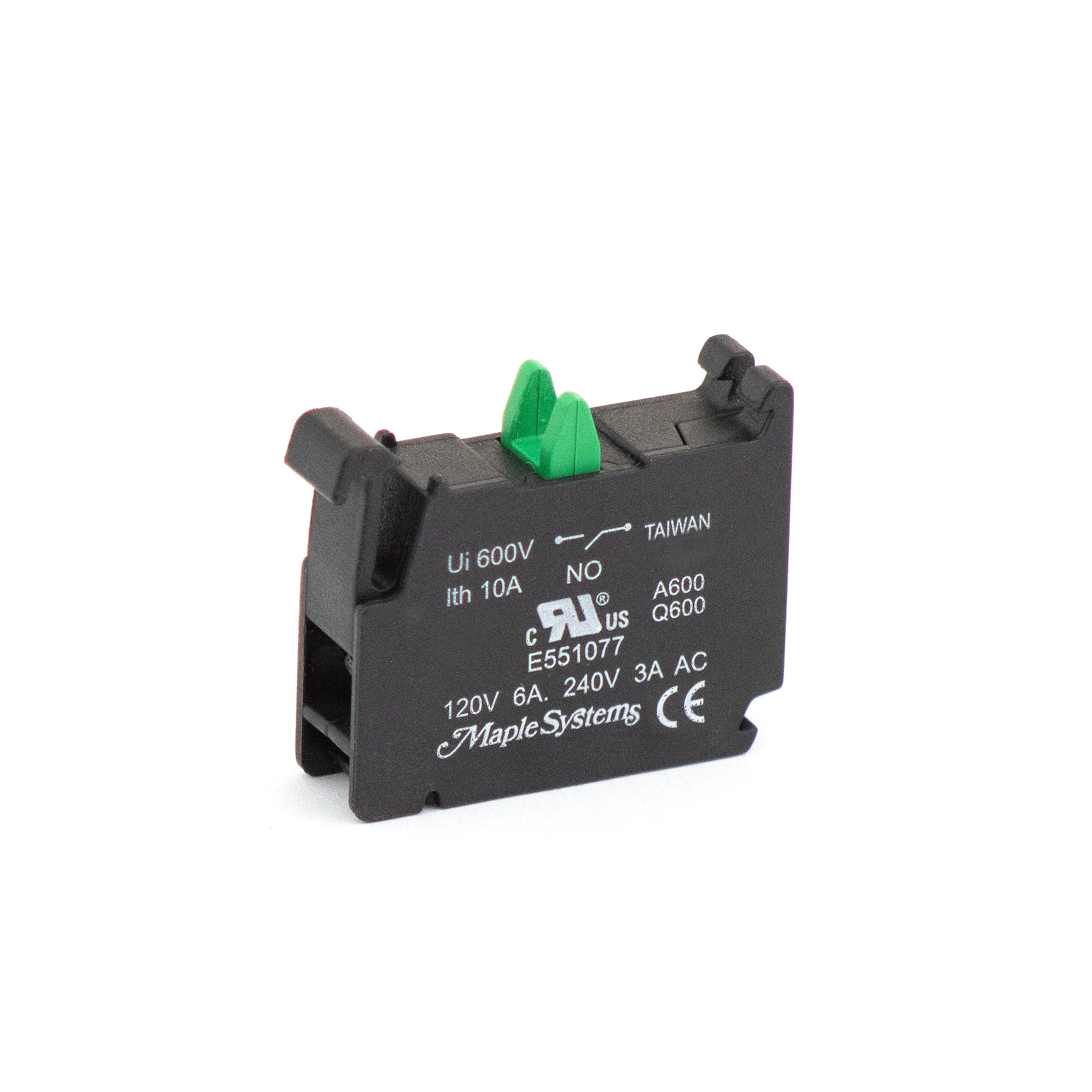 Maple Systems Pushbuttons-Accessories- NO Contact Block (Normally Open) - PB020001