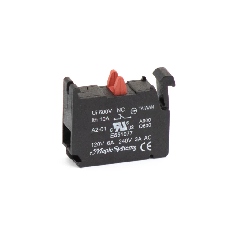 Maple Systems Pushbuttons-Accessories- NC Contact Block (Normally Closed) - PB020002