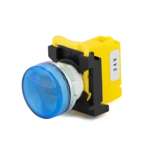 Maple Systems Pushbutton -Full Lens, Blue, Metal Indicator Light PBS110BM22B-00L2