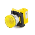PBS110BM22Y-00L2 Maple Systems Pushbutton - Full Yellow Metal Indicator Light- PBS110BM22Y-00L2