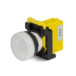 Maple Systems Pushbutton - Full White Indicator Light- PBS110BP22W-00L2