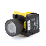 PBS111CP22W-10L2 Maple Systems Pushbuttons -illuminated, Momentary, Flat, Plastic, White- PBS111CP22W-10L2