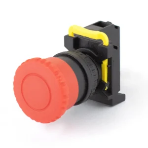 Maple Systems Pushbuttons - non-illuminated, Momentary, 35mm Knurled Mushroom, Red - PBS111FP22R-01