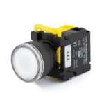 PBS111IP22W-10L2 Maple Systems Pushbuttons -illuminated, Momentary, Guard Ring, Plastic, White - PBS111IP22W-10L2